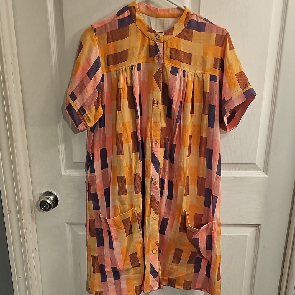 Ace & Jig Multicolor Geometric Dress